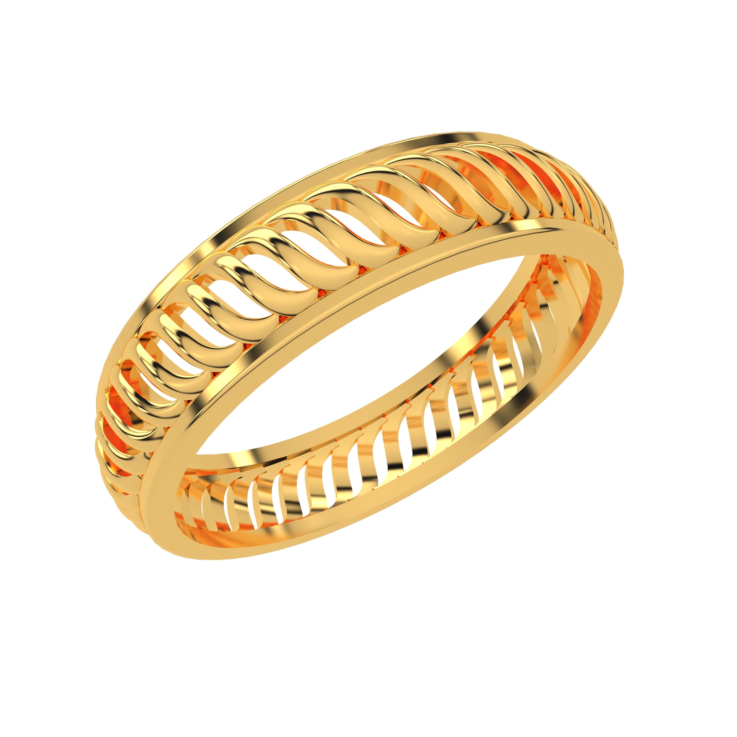 Infinity Braid Gold Ring | 22KT Gold | Motisons Jewellers | Motisons ...