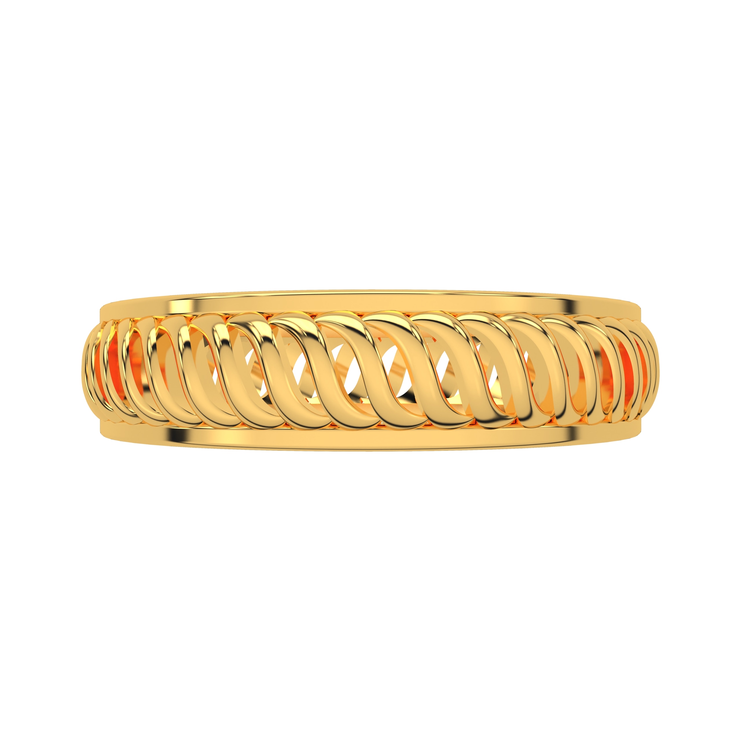 Infinity Braid Gold Ring | 22KT Gold | Motisons Jewellers | Motisons ...